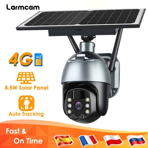 C Mera IP Solar 4G WiFi 1080P CCTV C Mera De Vigil Ncia De V Deo