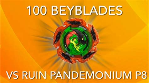 100 Beyblades Vs Ruin Pandemonium P8 Yu Gi Ohthe Weekndchocolate