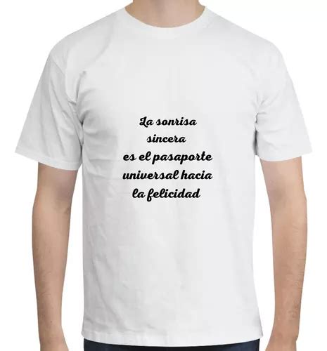 Playera Diseño Pensamientos Y Frases Para Meditar MercadoLibre