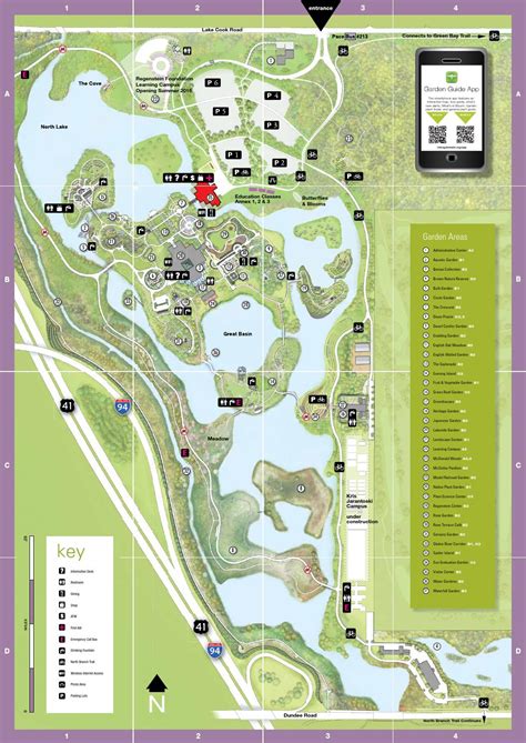 Chicago Botanic Garden Map by Chicago Botanic Garden - Issuu