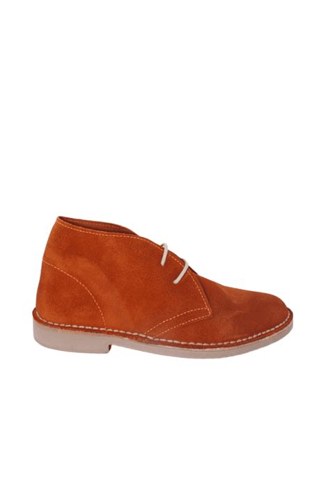 Movida Desert Boot Arancione Camoscio Movida Calzature Padova