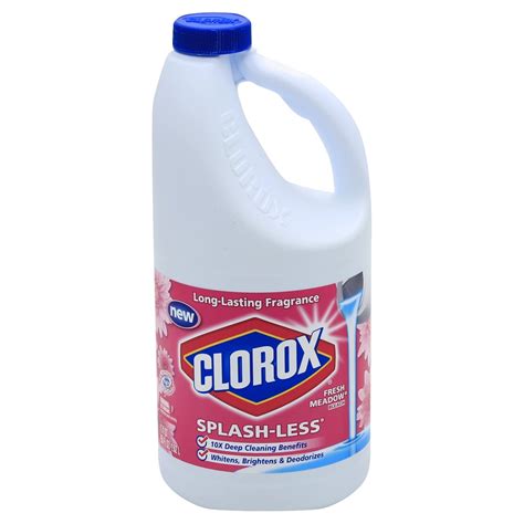 Clorox Splash Less Concentrated Fresh Meadow Bleach 55 Oz Shipt