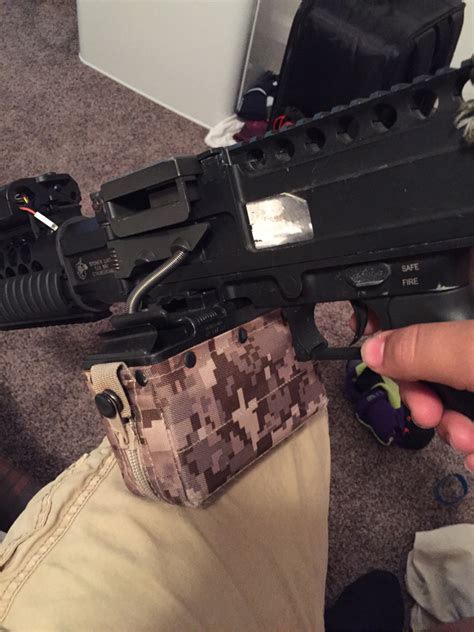 SOLD Stoner Lmg W Smp HopUp Airsoft