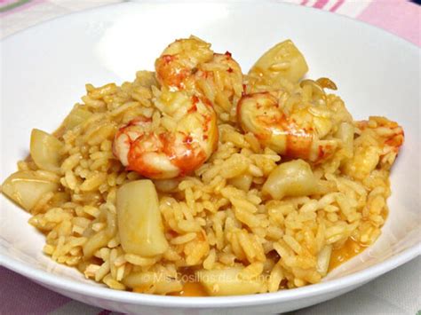 Arroz Meloso Con Sepia Y Gambas Mis Cosillas De Cocina