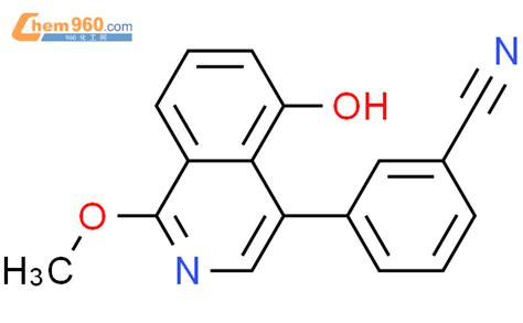 Benzonitrile Hydroxy Methoxy Isoquinolinyl Cas