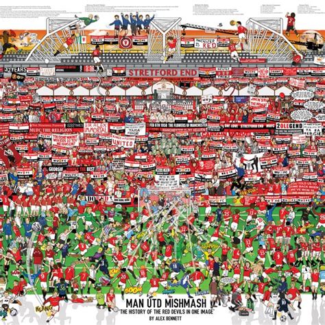 Manchester United Puzzle Etsy Uk