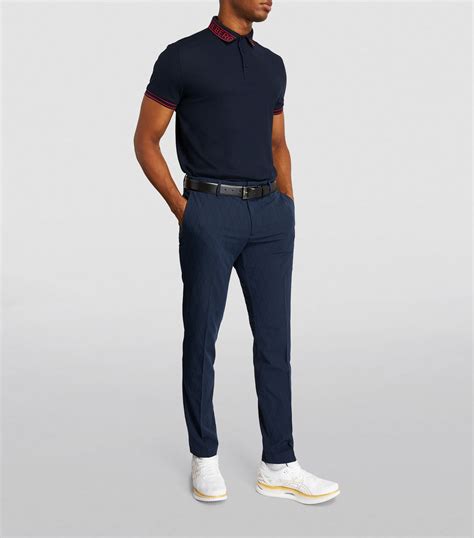 J Lindeberg Logo Polo Shirt Harrods AU