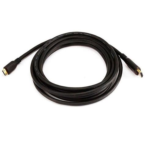 Monoprice Standard Hdmi Cable - 10 Feet - Black | With Hdmi Mini ...