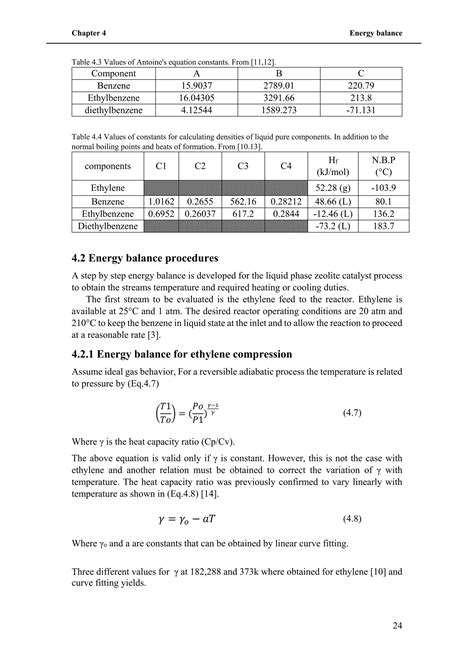 Ethylbenzene Capstone Project Senior Project Chemical Engineering Port Said University Pdf