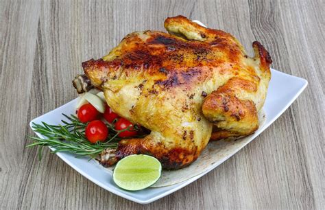 Grilled chicken on wood 12771193 Stock Photo at Vecteezy