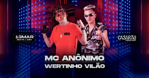 Mc An Nimo E Wertinho Vil O Em Jo O Pessoa Sympla