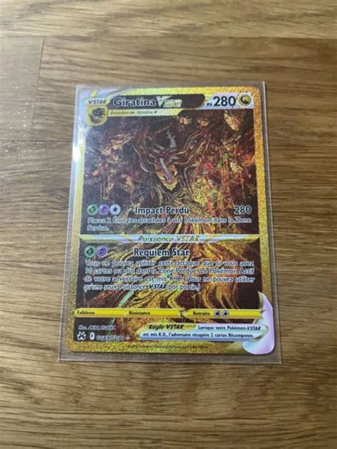 CARTE POKÉMON GIRATINA VSTAR GOLD GG69 GG70 Zénith Suprême EB12 5 FR