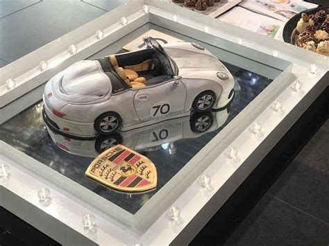 Porsche Car Cake Decorated Cake By Mehmed Sali SAL CakesDecor