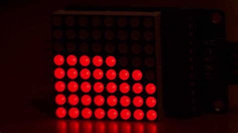 Spectrum Analyzer Arduino And 8x8 Led Matrix Demo Youtube