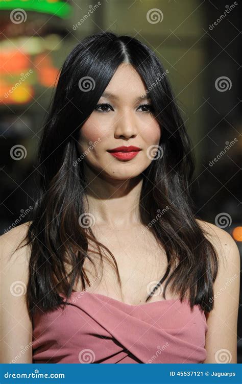 Gemma Chan Photo éditorial Image Du Plot Robe Talent 45537121