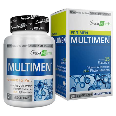 Suda Vitamin For Men Multimen 30 Herbal Capsules