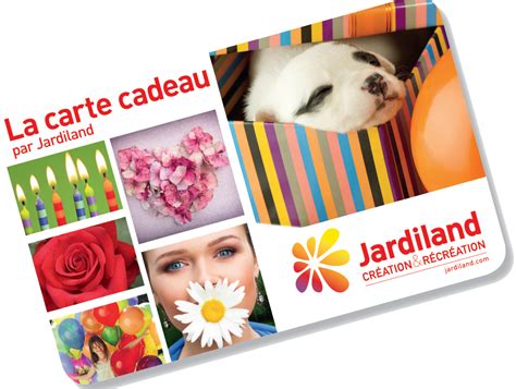 carte jardiland carte