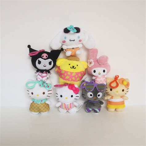 Personalized Hello Kitty & Friends Plush Danglers Pompompurin - Etsy ...