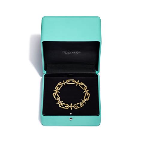 Tiffany Titan By Pharrell Williams Clasp Bracelet In Gold With Diamonds Tiffany And Co