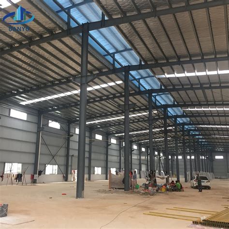 Square Feet Light Steel Structure Warehouse Easy Assemble Good