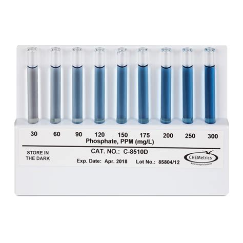 High Range Ortho Phosphate Comparator C D