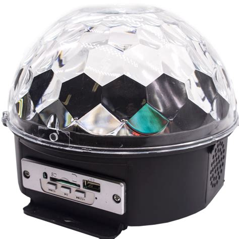 Globo Festa Pen Drive Usb Sd Mp Luz Bola Maluca Led Watts R