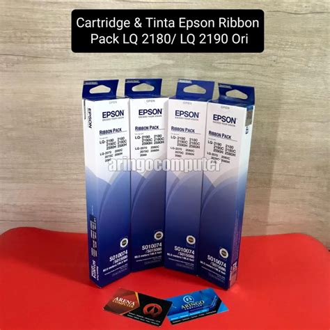 ARINGO Cartridge Tinta Epson Ribbon Pack LQ 2180 LQ 2190 Ori