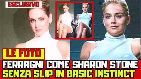 Chiara Ferragni Senza Sl P Accavalla Le Gambe Come Sharon Stone In