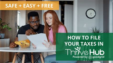 How To Access Free Tax Filing In Thrive Hub Sc Thrive