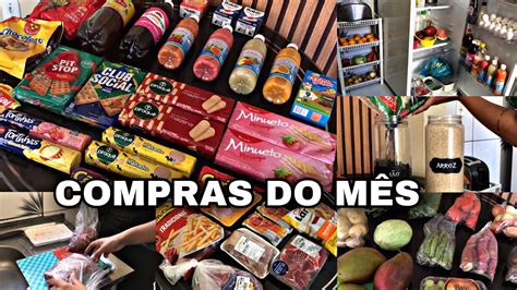 Mostrando E Organizando As Compras Do M S No Arm Rio E Na Geladeira