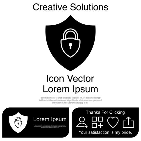 Cyber Security Icon Vector EPS 10 6750175 Vector Art at Vecteezy