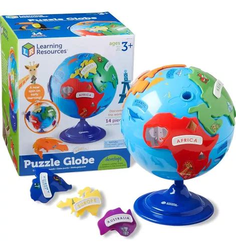 Learning Resources Puzzle Globe Rompecabezas Geogr Fico Env O Gratis