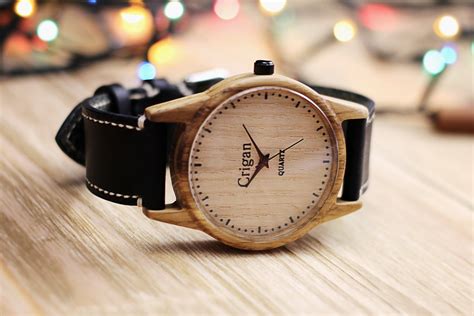 Wooden wrist watch, mens wooden watches, wrist watch for men, engraving watches