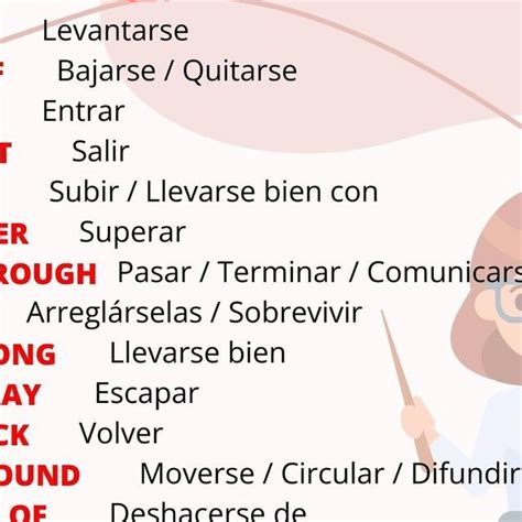 Inglés Definitivo on Instagram Phrasal verbs with GET Verbos