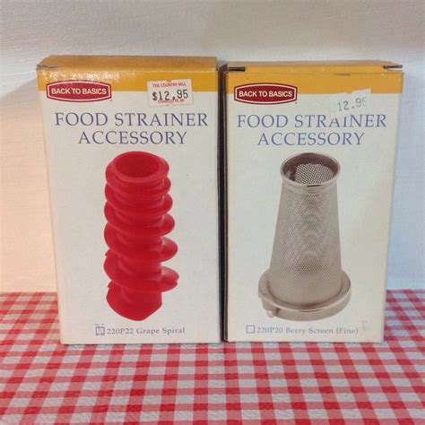 Food Strainer Accessory