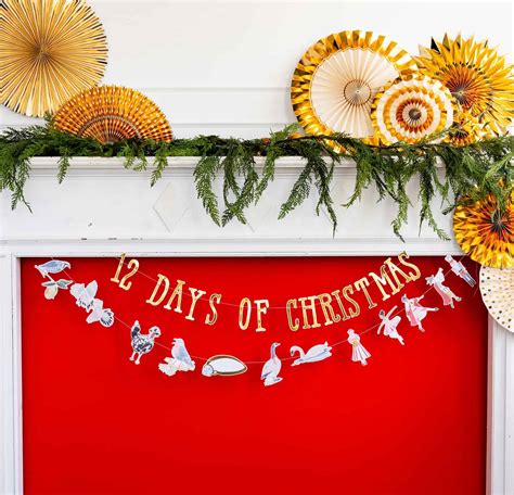 12 Days of Christmas Banner Set | EnFete