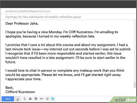 Como Falar Um Professor Sobre Um Trabalho Atrasado E Mail