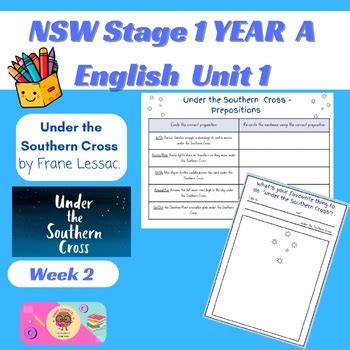 Under The Southern Cross Stage Year A Unit Lessons English Mini