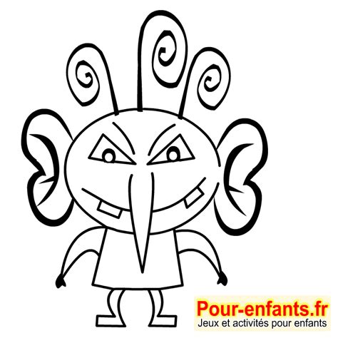 Dessins Monstres Dessin Coloriage Monstre Halloween Dessiner Monstres