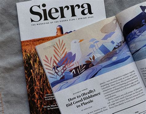 Sierra Magazine Illustrations Behance