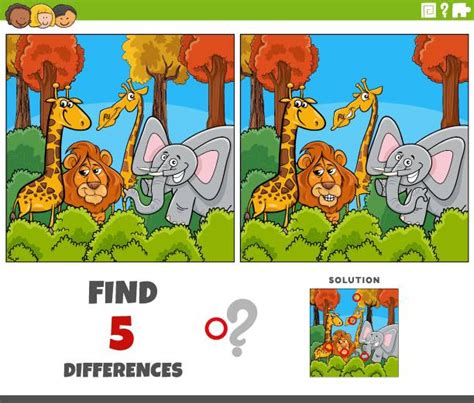 120 Find Differences Giraffe Stock Photos Pictures And Royalty Free