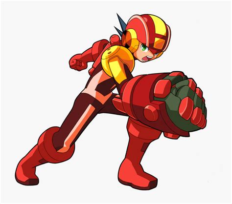 Megaman Battle Network Art, HD Png Download - kindpng