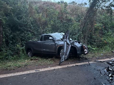 Acidente Entre Tr S Ve Culos Deixa Um Morto E Cinco Feridos Pr Pp