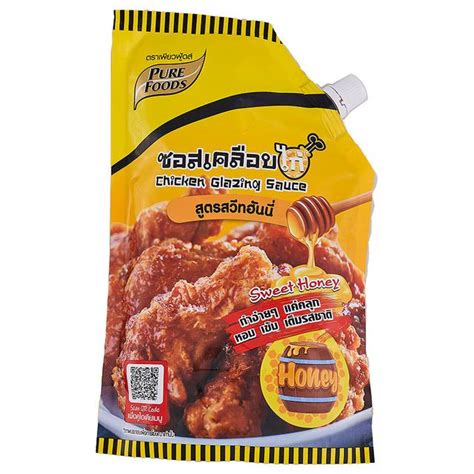 เพียวฟู้ดส์ ซอสเคลือบไก่ สูตรสวีท ฮันนี่ 800 ก Makro Pro