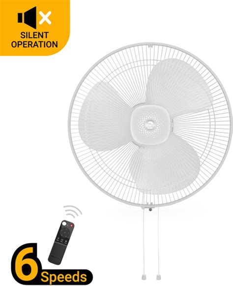 Atomberg Renesa 5 Star 400 Mm 3 Blade Wall Fan BLDC Motor With Remote