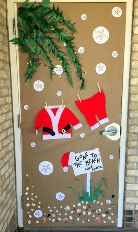 50 Christmas Door Decorations For Work To Help You Ace The Door Decorating Contest Hike N Dip