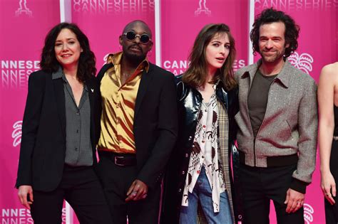 Photo Cathy Verney Athaya Mokonzi Flora Fischbach Et Romain Duris