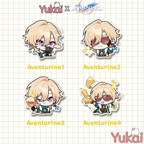 Jual Stiker Aventurine Honkai Star Rail Hsr Premium Sticker Anime Waterproof Shopee Indonesia