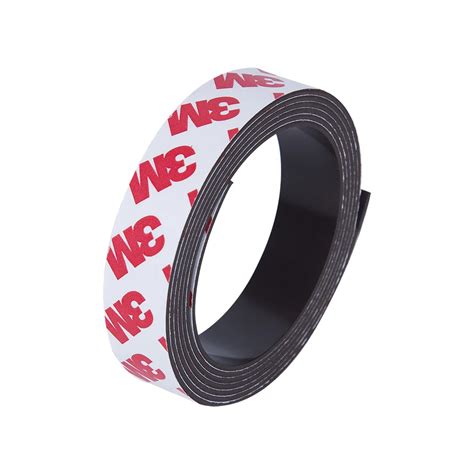 1m 151mm Rubber Magnetic Strip Self Adhesive Flexible Magnetic Diy