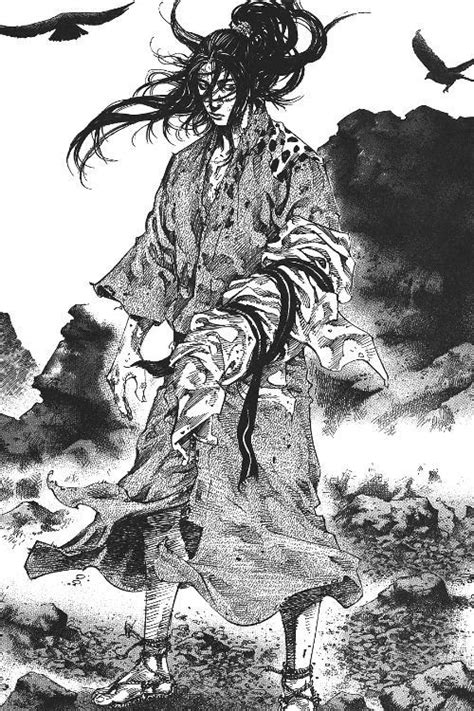 Sasaki Kojiro Vagabond Manga Art